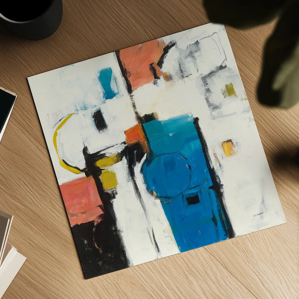 Catalina II by Mike Schick. Shown as a detailed flat fine art print, highlighting archival giclee quality. Available as an archival giclee rolled canvas, fine art paper, or poster print. SKU 18188a.