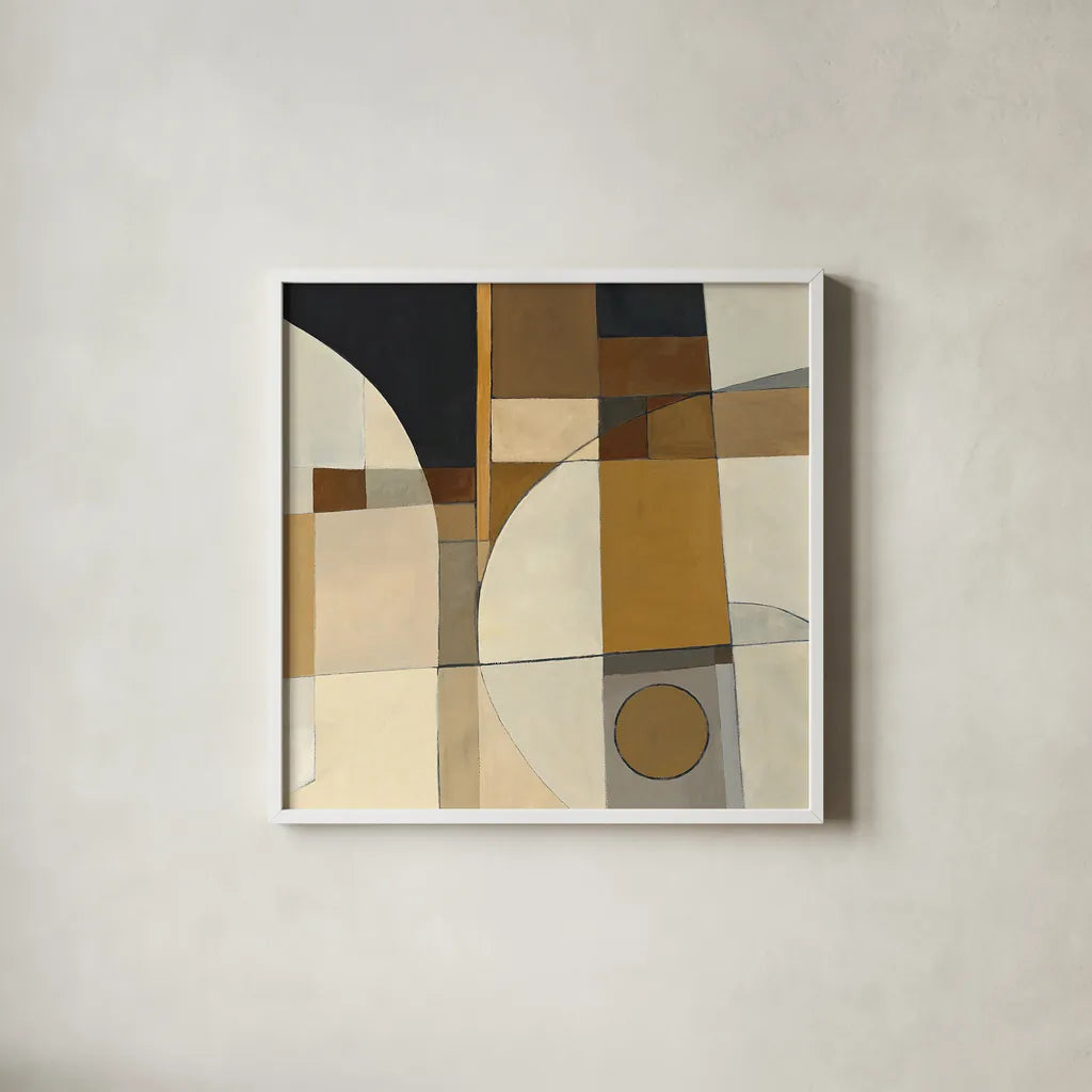 Champagne II by Mike Schick. Shown in a crisp white glass frame for a clean and minimalist style. Available as an archival giclee rolled canvas, fine art paper, or poster print. SKU 6478a.