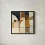 Champagne III Crop by Mike Schick. Shown in a sleek black glass frame for a contemporary gallery look. Available as an archival giclee rolled canvas, fine art paper, or poster print. SKU 37427a.