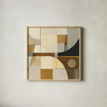 Champagne IV Crop by Mike Schick. Shown in a natural wood glass frame for a timeless modern aesthetic. Available as an archival giclee rolled canvas, fine art paper, or poster print. SKU 37426a.