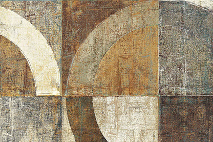 Circular Sculpture by Mike Schick. SKU 13220i. Archival Giclee Fine art print for wall decor.