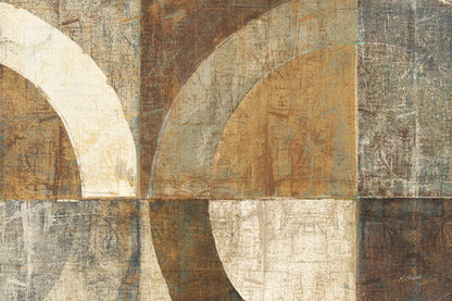 Circular Sculpture by Mike Schick. SKU 62387i. Archival Giclee Fine art print for wall decor.