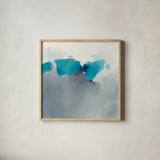 Dark to Light by Mike Schick. Shown in a natural wood glass frame for a timeless modern aesthetic. Available as an archival giclee rolled canvas, fine art paper, or poster print. SKU 32873a.