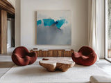 Dark to Light by Mike Schick. Shown as extra-large giant wall art in a modern living room. Available as an archival giclee rolled canvas, fine art paper, or poster print. SKU 32873a.