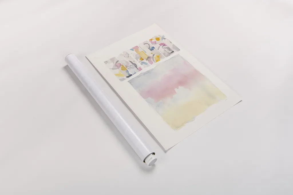 Day Dream Watercolor v2 by Mike Schick. shown as a rolled paper print. Available as archival giclee rolled canvas, fine art paper, or poster print. SKU 45825h.