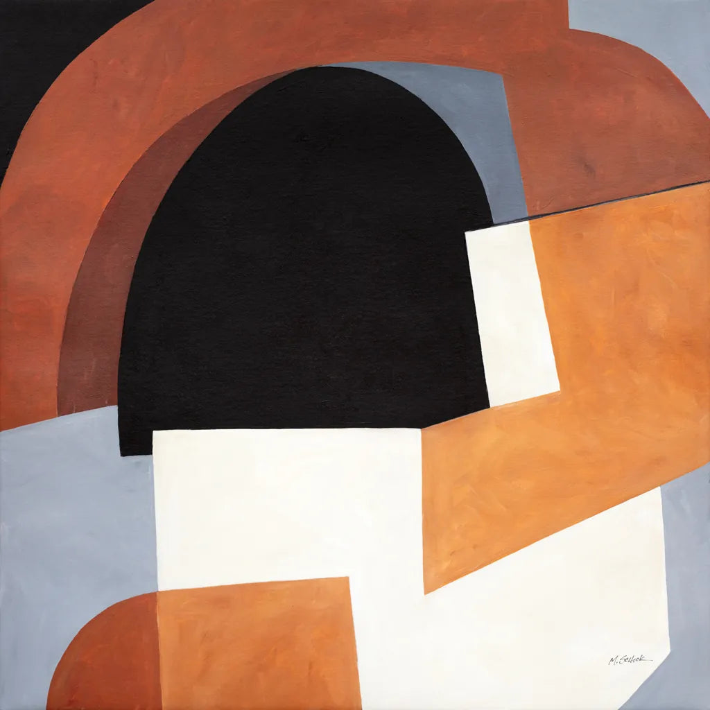 Deconstructed II by Mike Schick. SKU 88372a. Archival Giclee Fine art print for wall decor.