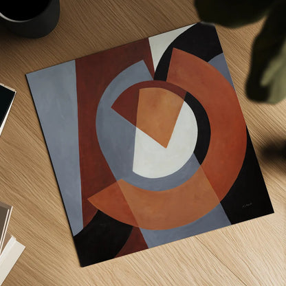 Deconstructed IV by Mike Schick. Shown as a detailed flat fine art print, highlighting archival giclee quality. Available as an archival giclee rolled canvas, fine art paper, or poster print. SKU 88374a.