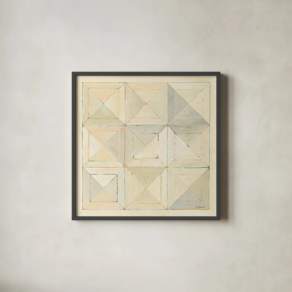 Diamonds are Forever by Mike Schick. Shown in a sleek black glass frame for a contemporary gallery look. Available as an archival giclee rolled canvas, fine art paper, or poster print. SKU 9301a.