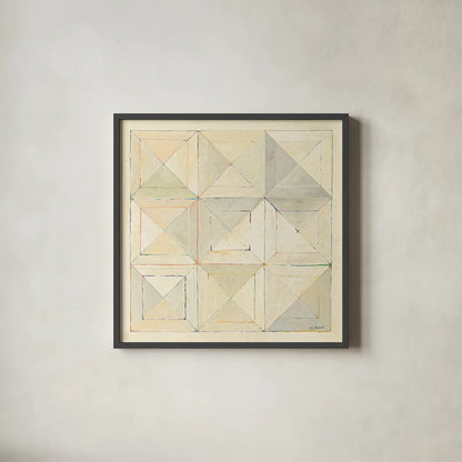 Diamonds are Forever by Mike Schick. Shown in a sleek black glass frame for a contemporary gallery look. Available as an archival giclee rolled canvas, fine art paper, or poster print. SKU 9301a.