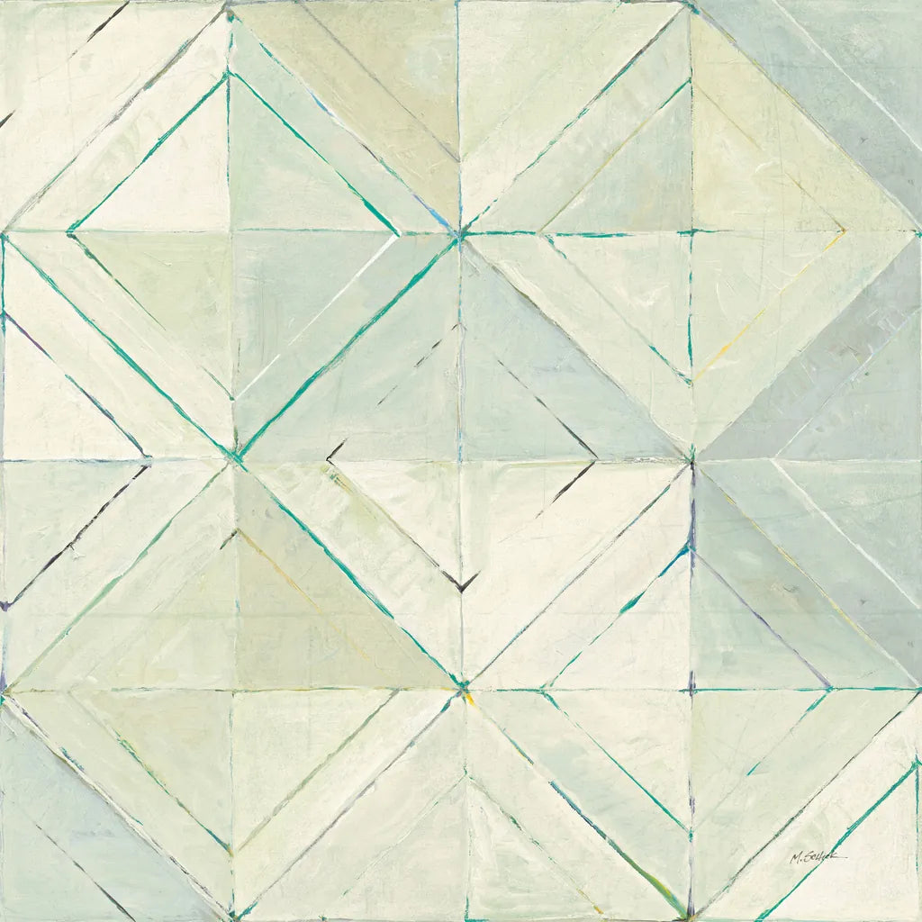 Diamonds are Forever Blue by Mike Schick. SKU 34207a. Archival Giclee Fine art print for wall decor.