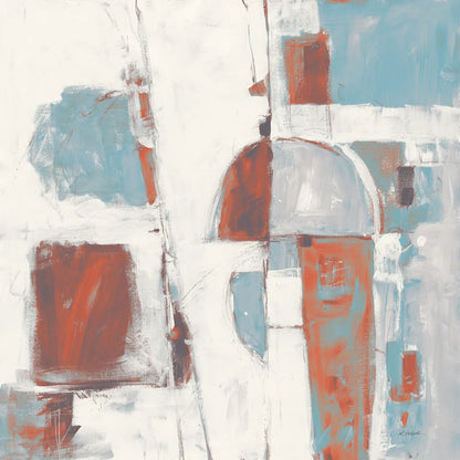 Down to the Street Cool by Mike Schick. SKU 53111a. Archival Giclee Fine art print for wall decor.