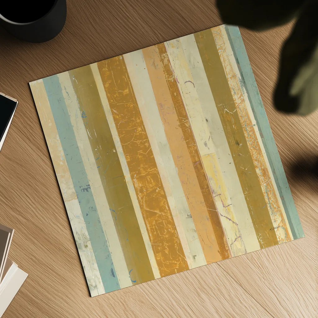 Eight to the Bar Crop II by Mike Schick. Shown as a detailed flat fine art print, highlighting archival giclee quality. Available as an archival giclee rolled canvas, fine art paper, or poster print. SKU 22638a.