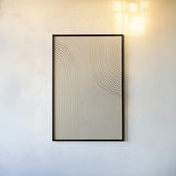 Embrace I by Mike Schick. shown as a paper print in a black flame. Available as a archival giclee rolled canvas, fine art paper, or poster print. SKU 86514h.