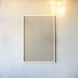 Embrace I by Mike Schick. shown as a paper print in a white frame. Available as a archival giclee rolled canvas, fine art paper, or poster print. SKU 86514h.