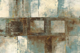 Euclid Ave Variations Blue Brown by Mike Schick. SKU 7906i. Archival Giclee Fine art print for wall decor.