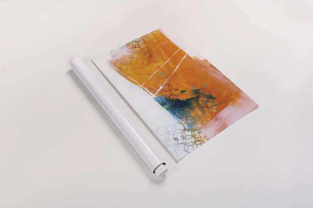 Exaggeration by Mike Schick. shown as a rolled paper print. Available as archival giclee rolled canvas, fine art paper, or poster print. SKU 64645i.