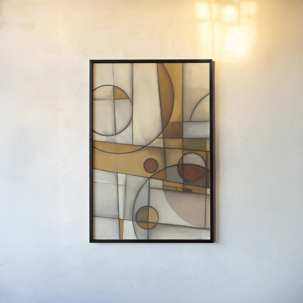 Flipped Mythology by Mike Schick. shown as a paper print in a black flame. Available as a archival giclee rolled canvas, fine art paper, or poster print. SKU 22601h.