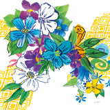 Flower Power III by Mike Schick. SKU 65878a. Archival Giclee Fine art print for wall decor.