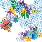 Flower Power IV by Mike Schick. SKU 65879a. Archival Giclee Fine art print for wall decor.