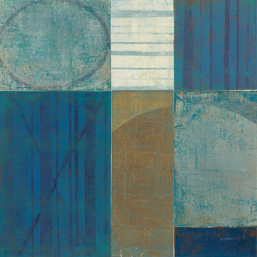 Forest Bridge by Mike Schick. SKU 34221a. Archival Giclee Fine art print for wall decor.