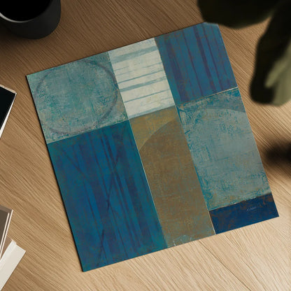 Forest Bridge by Mike Schick. Shown as a detailed flat fine art print, highlighting archival giclee quality. Available as an archival giclee rolled canvas, fine art paper, or poster print. SKU 34221a.