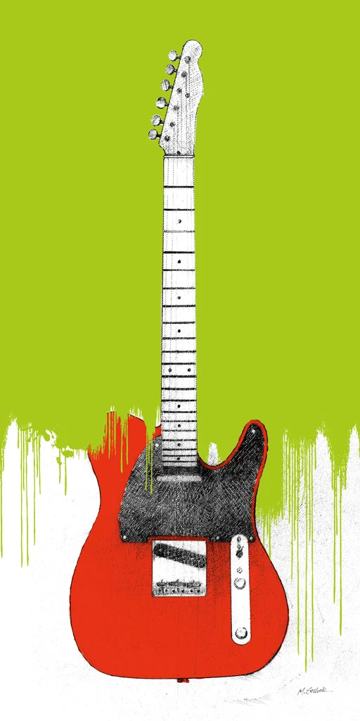 Garage Band I Paint by Mike Schick