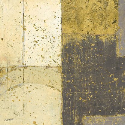 Gilded Blues Before Sunrise III by Mike Schick. SKU 18904a. Archival Giclee Fine art print for wall decor.