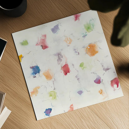 Glitterati I by Mike Schick. Shown as a detailed flat fine art print, highlighting archival giclee quality. Available as an archival giclee rolled canvas, fine art paper, or poster print. SKU 88622a.