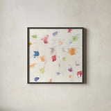 Glitterati I by Mike Schick. Shown in a sleek black glass frame for a contemporary gallery look. Available as an archival giclee rolled canvas, fine art paper, or poster print. SKU 88622a.