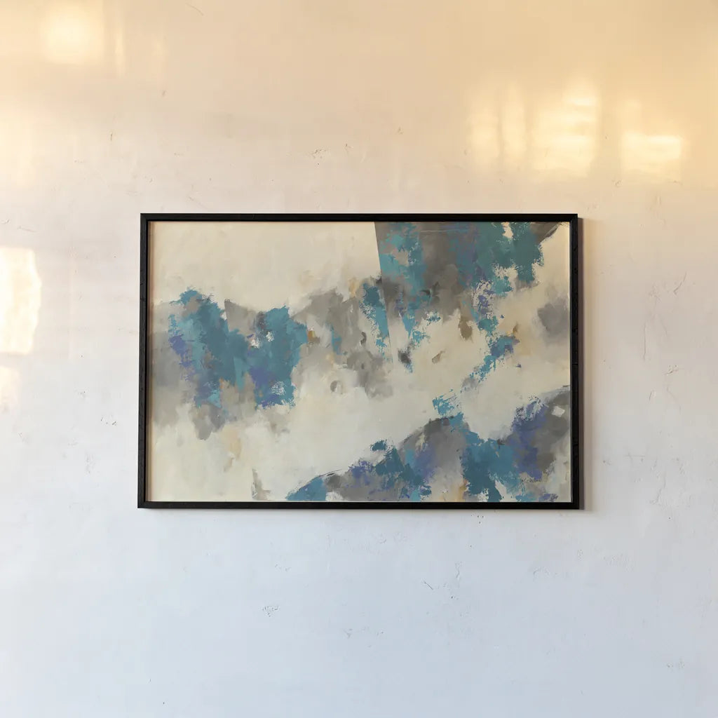 Gray Matter by Mike Schick. shown as a paper print in a black flame. Available as a archival giclee rolled canvas, fine art paper, or poster print. SKU 12615i.