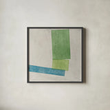 Harmony II No Lines by Mike Schick. Shown in a sleek black glass frame for a contemporary gallery look. Available as an archival giclee rolled canvas, fine art paper, or poster print. SKU 91637a.