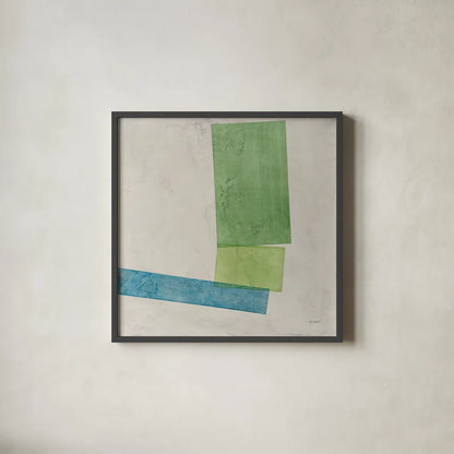 Harmony II No Lines by Mike Schick. Shown in a sleek black glass frame for a contemporary gallery look. Available as an archival giclee rolled canvas, fine art paper, or poster print. SKU 91637a.