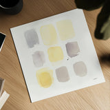 Haze Gray by Mike Schick. Shown as a detailed flat fine art print, highlighting archival giclee quality. Available as an archival giclee rolled canvas, fine art paper, or poster print. SKU 34190a.