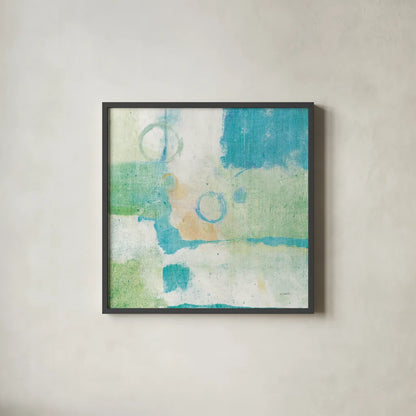 Horizon II by Mike Schick. Shown in a sleek black glass frame for a contemporary gallery look. Available as an archival giclee rolled canvas, fine art paper, or poster print. SKU 16015a.