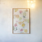 Ideas Held Aloft by Mike Schick. shown as a paper print in a natural frame. Available as a archival giclee rolled canvas, fine art paper, or poster print. SKU 31253h.