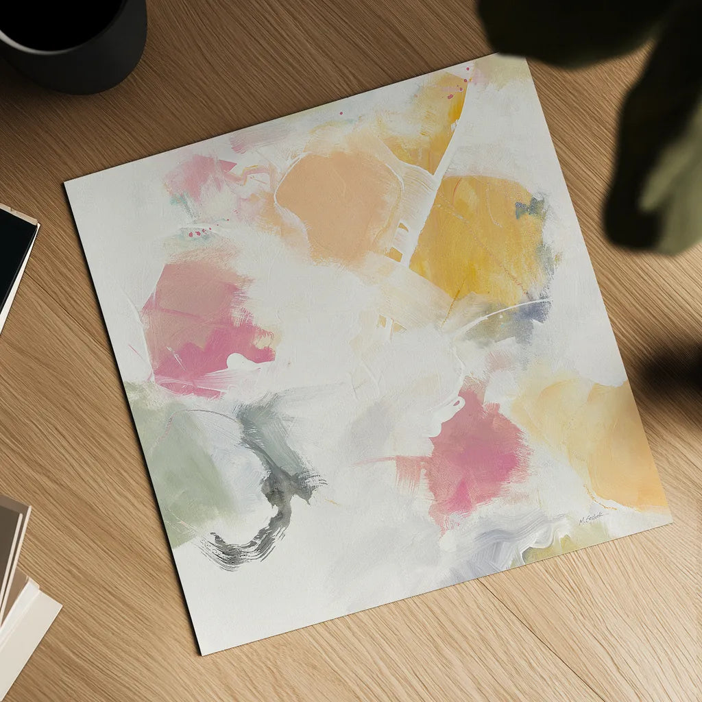 Ideas Held Aloft III by Mike Schick. Shown as a detailed flat fine art print, highlighting archival giclee quality. Available as an archival giclee rolled canvas, fine art paper, or poster print. SKU 31524a.