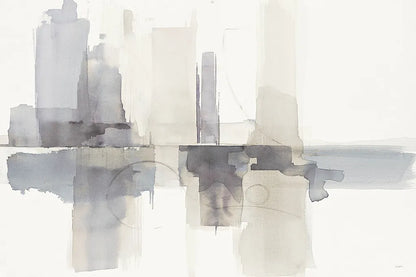 Improvisation II Gray by Mike Schick. SKU 28338i. Archival Giclee Fine art print for wall decor.