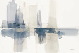 Improvisation II Navy by Mike Schick. SKU 48102i. Archival Giclee Fine art print for wall decor.