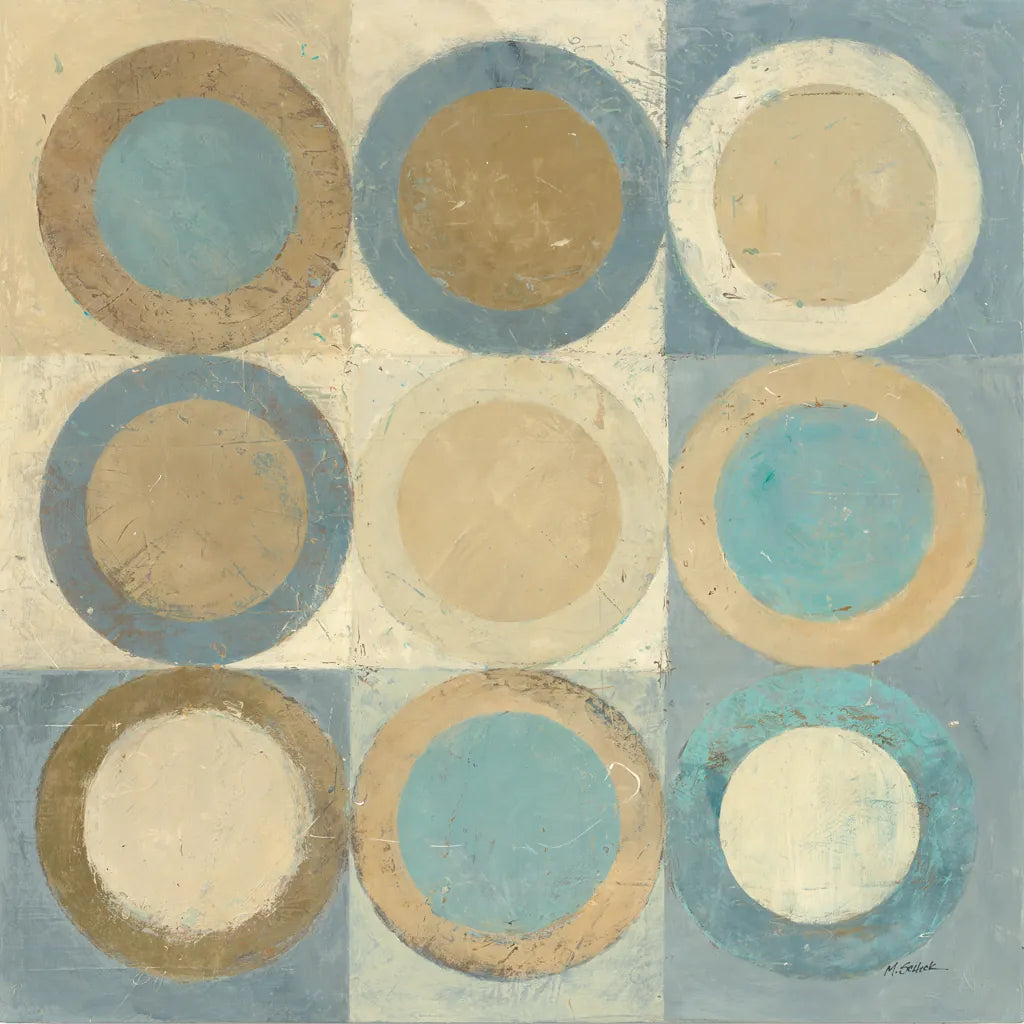 In the Key of Blue by Mike Schick. SKU 34272a. Archival Giclee Fine art print for wall decor.