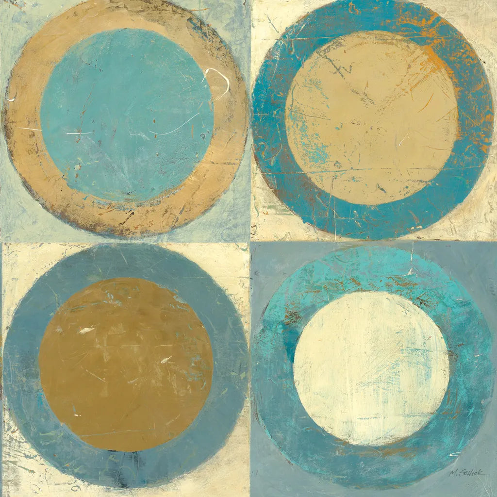 In the Key of Blue Crop by Mike Schick. SKU 22614a. Archival Giclee Fine art print for wall decor.