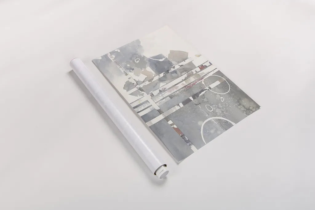 Inbound Traffic by Mike Schick. shown as a rolled paper print. Available as archival giclee rolled canvas, fine art paper, or poster print. SKU 31844h.