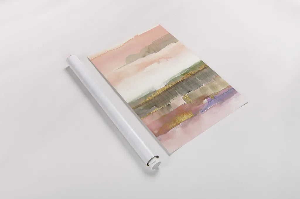 Influence of Line and Color Crop by Mike Schick. shown as a rolled paper print. Available as archival giclee rolled canvas, fine art paper, or poster print. SKU 21654h.