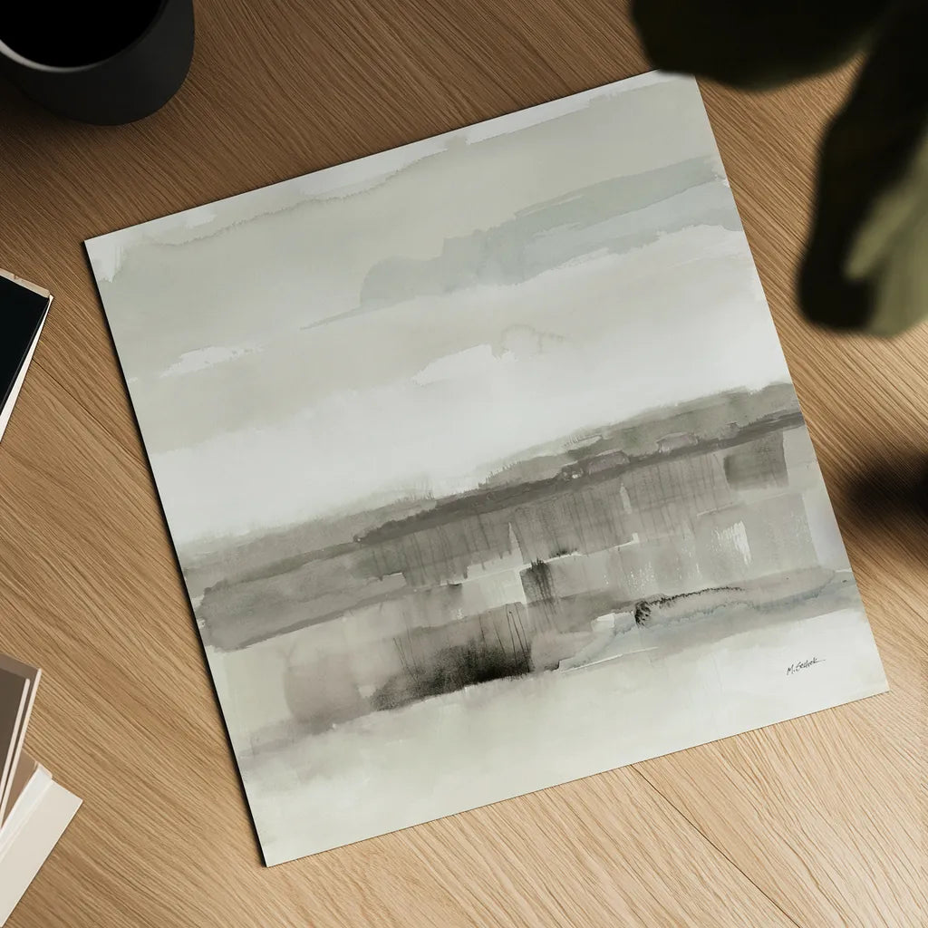 Influence of Line and Color Neutral by Mike Schick. Shown as a detailed flat fine art print, highlighting archival giclee quality. Available as an archival giclee rolled canvas, fine art paper, or poster print. SKU 63222a.