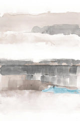 Influence of Line and Color Neutral Aqua by Mike Schick. SKU 30988h. Archival Giclee Fine art print for wall decor.