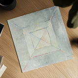Intersection Crop by Mike Schick. Shown as a detailed flat fine art print, highlighting archival giclee quality. Available as an archival giclee rolled canvas, fine art paper, or poster print. SKU 22204a.