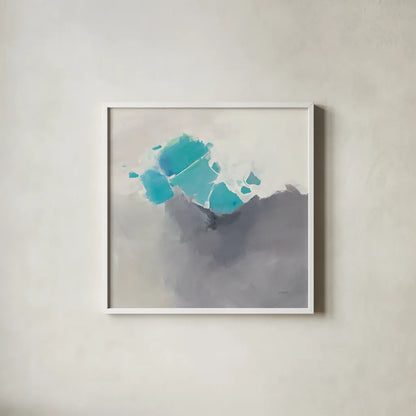 Last Light by Mike Schick. Shown in a crisp white glass frame for a clean and minimalist style. Available as an archival giclee rolled canvas, fine art paper, or poster print. SKU 31843a.