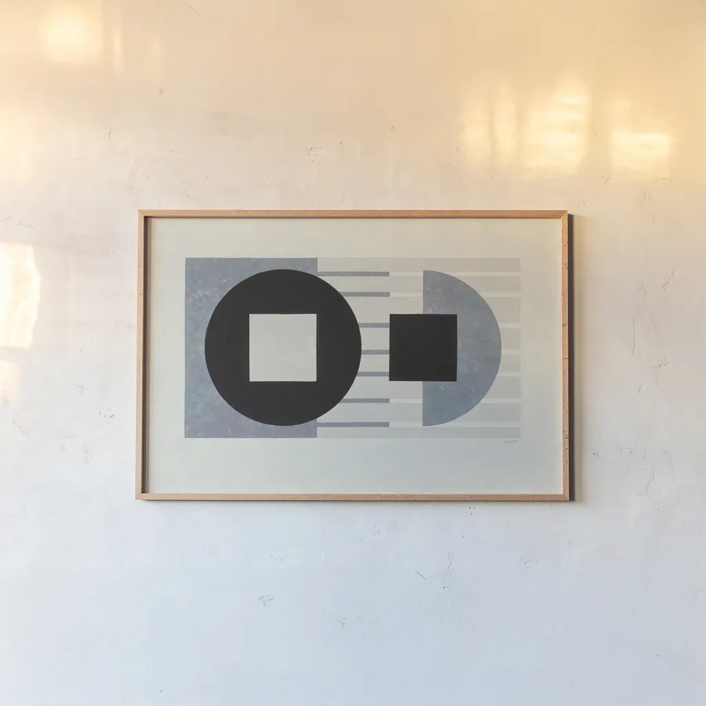 Laterally Speaking by Mike Schick. shown as a paper print in a natural frame. Available as a archival giclee rolled canvas, fine art paper, or poster print. SKU 52663i.