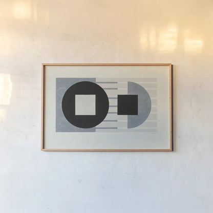 Laterally Speaking by Mike Schick. shown as a paper print in a natural frame. Available as a archival giclee rolled canvas, fine art paper, or poster print. SKU 52663i.