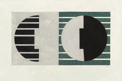 Latitude Green by Mike Schick. SKU 58745i. Archival Giclee Fine art print for wall decor.