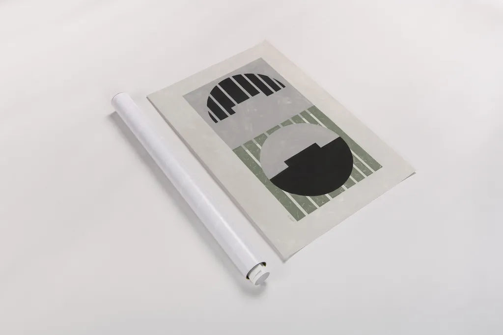 Latitude Sage by Mike Schick. shown as a rolled paper print. Available as archival giclee rolled canvas, fine art paper, or poster print. SKU 66723i.